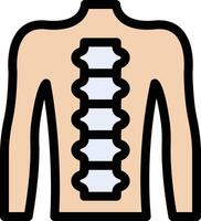 ryggraden vektor illustration på en bakgrund. premium kvalitet symbols.vector ikoner för koncept och grafisk design.