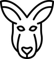 Esel-Vektor-Illustration auf einem Hintergrund. hochwertige Symbole. Vektor-Icons für Konzept und Grafikdesign. vektor