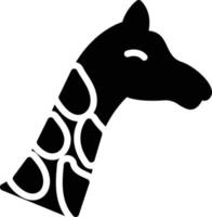 giraff vektor illustration på en bakgrund.premium kvalitet symbols.vector ikoner för begrepp och grafisk design.