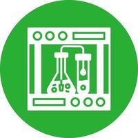 Chemie kreatives Icon-Design vektor