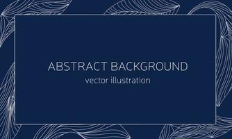 abstrakter dunkler hintergrund mit hand zeichnen elementen. Vektor-Illustration. vektor