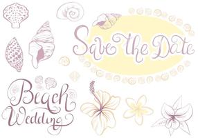 Gratis Beach Wedding 2 vektorer