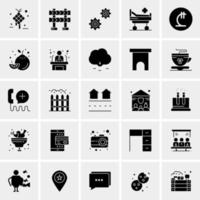 25 universelle Business-Icons Vektor kreative Icon-Illustration zur Verwendung in Web- und Mobilprojekten