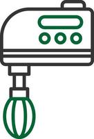 Handmixer kreatives Icon-Design vektor