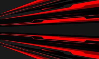 abstrakt rot grau cyber geschwindigkeit linie richtung geometrisches design moderne futuristische technologie hintergrund vektor