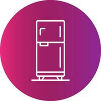kylskåp kreativ ikon design vektor