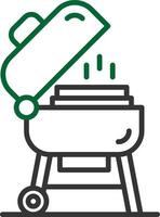 Grill kreatives Icon-Design vektor