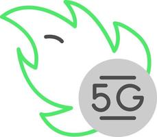 5g kreativ ikon design vektor