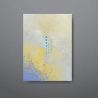 Karten mit abstraktem Aquarellhintergrund. design für ihr cover, datum, postkarte, banner, logo. vektor