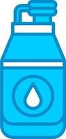 vatten flaska kreativ ikon design vektor