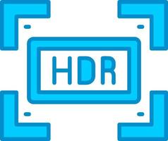 hdr kreativ ikon design vektor