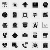 25 universelle Business-Icons Vektor kreative Icon-Illustration zur Verwendung in Web- und Mobilprojekten