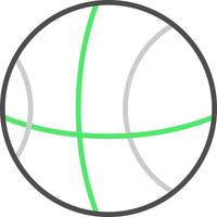 Basketball kreatives Icon-Design vektor