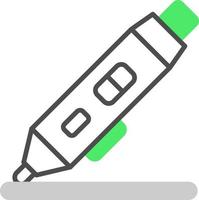 3D-Stift kreatives Icon-Design vektor