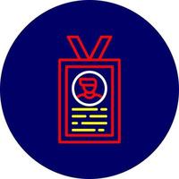 VIP-Pass kreatives Icon-Design vektor