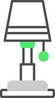 Lampe kreatives Icon-Design vektor