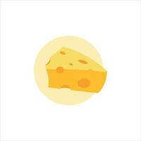 Käse-Vektor gelber Cheddar Milch vektor