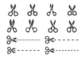 Free Scissors Icons Vektor