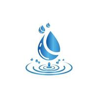 Wassertropfen-Symbol für App oder Website vektor