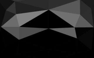 dunkles Silber, graues abstraktes polygonales Layout des Vektors. vektor