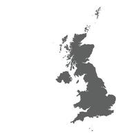 storbritannien karta vektor