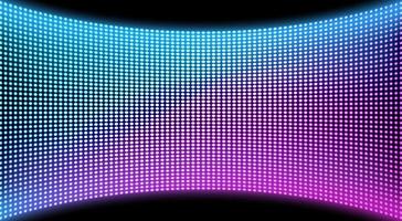 led-videowand bildschirm textur hintergrund, anzeige vektor