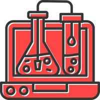 Chemie kreatives Icon-Design vektor