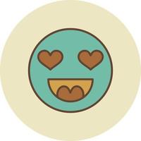 Emoji kreatives Icon-Design vektor