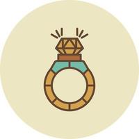 Ring kreatives Icon-Design vektor