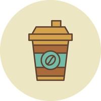 Kaffee kreatives Icon-Design vektor