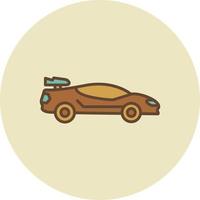 Sportwagen kreatives Icon-Design vektor