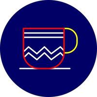 Tasse kreatives Icon-Design vektor