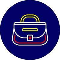 Handtasche kreatives Icon-Design vektor