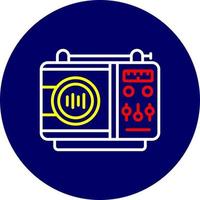 Radio kreatives Icon-Design vektor