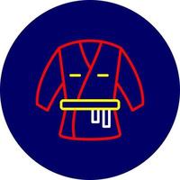 Kimono kreatives Icon-Design vektor
