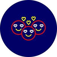 Smiley kreatives Icon-Design vektor