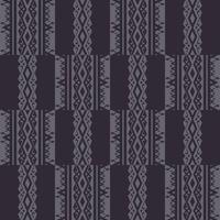 abstraktes ethnisches Muster. afrikanischer Schlammstoff geometrische Form monochrome graue Farbe nahtloser Musterhintergrund. ethnisches stammesgeometrisches muster für stoff, heimdekorationselemente, polster. vektor
