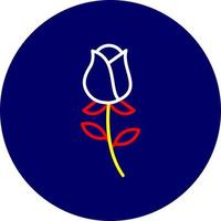 Rose kreatives Icon-Design vektor