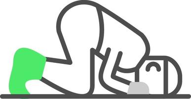 Sujud kreatives Icon-Design vektor