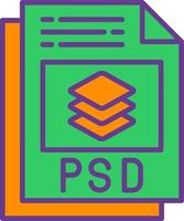 psd fil kreativ ikon design vektor