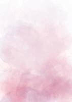 skön rosa vattenfärg bakgrund. mjuk marmor textur målning bakgrund för bröllop inbjudan kort vektor
