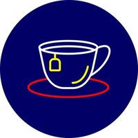 Teetasse kreatives Icon-Design vektor