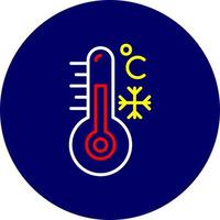 Thermometer kreatives Icon-Design vektor