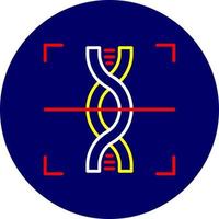 DNA-kreatives Icon-Design vektor