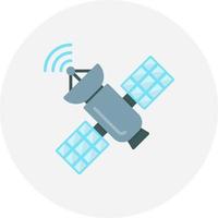 kreatives Icon-Design für Satelliten vektor