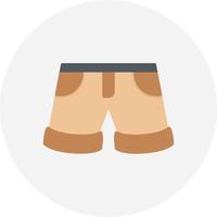 shorts kreativ ikon design vektor