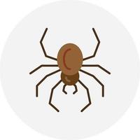 Spinne kreatives Icon-Design vektor