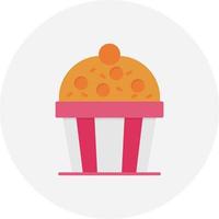 Cupcake kreatives Icon-Design vektor