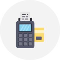 pos terminal kreativ ikon design vektor