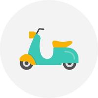 Scooter kreatives Icon-Design vektor